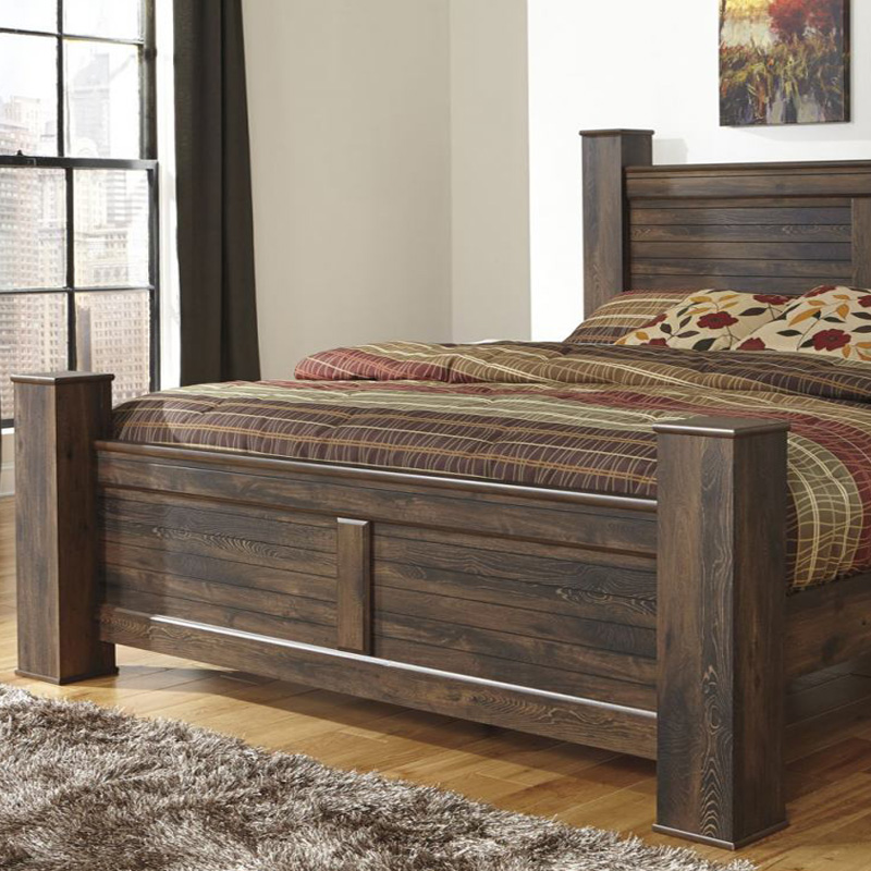 Quinden Rustic King Poster Bed, Quinden King Poster Bed Reviews